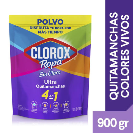 Ultra Quitamanchas en Polvo Ropa Color Doypack, 900 gr