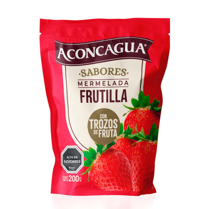 Mermelada Trozos De Frutilla, 200 g