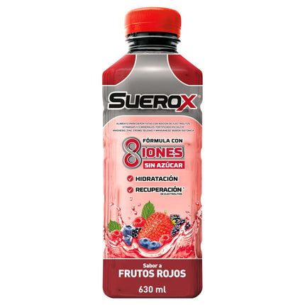 Bebida Hidratante Frutos Rojos Botella, 630 ml