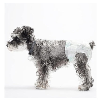 Pañales Desechables Para Mascota Perras Hembras Talla M/l/xl blanco L:  Circunferencia máxima de cintura 52cm