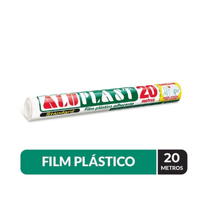 Papel Film Plástico 20 Metros Sin Corte, 1 Un