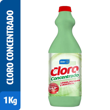Cloro LíquidoTradicional Botella, 1 kg