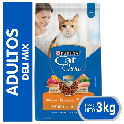 Alimento Seco Gato Adulto Sabor Pollo Bolsa Delimix
