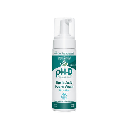 Espuma íntima pHD Boric Acid Sensitive 177 ml Vegana