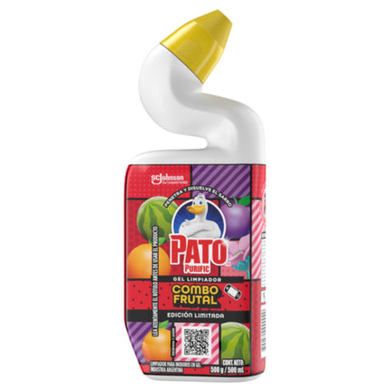 Limpiador inodoro gel removedor de sarro combo frutal, 500 ml
