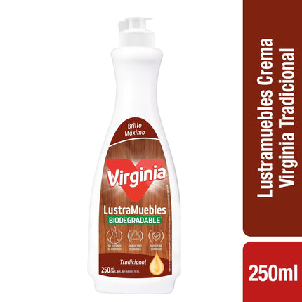 Lustra Muebles Crema Tradicional Botella, 250 ml