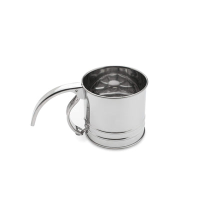 Tamizador De Harina De Acero Inoxidable Con Capacidad De 250 Ml