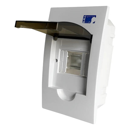 Tablero Eléctrico Embutido Drl 4 Modulos Tapa Clara Sec