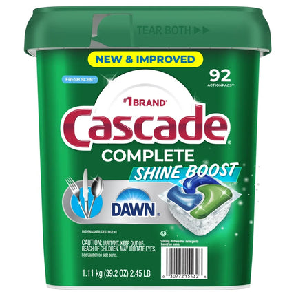 Lavavajillas en Cápsulas Complete Shine Boost Cascade 1,11 Kg | Apishop.cl