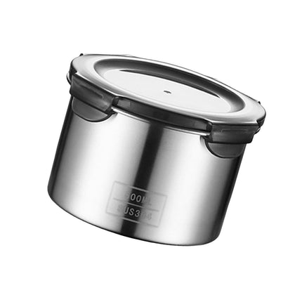 Recipiente Hermético De Acero Inoxidable 304, Portátil, Reutilizable Para Té, Caramelo, Azúcar, 500ml