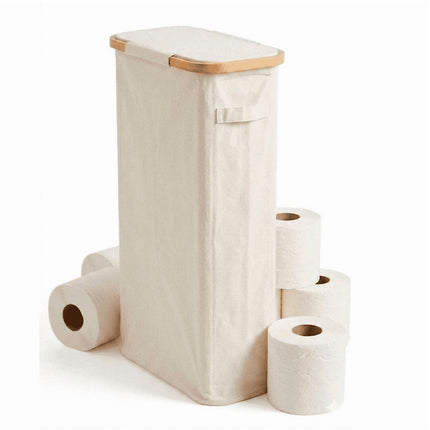 Organizador de rollos de Papel Higienico con Dispensador Porta Confort