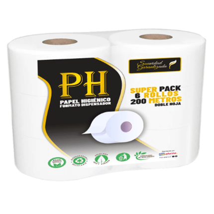 PH TOALLA COCINA SUPER PREPICADA 100mt 6un
