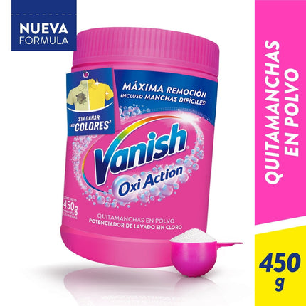 Quitamanchas Polvo Ropa Color Frasco, 450 g