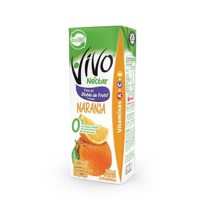 Jugo Colación Sabor Naranja Caja, 190 ml