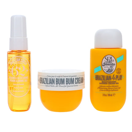 Set Cuidado Corporal Sol De Janeiro Brazilian Bum Bum Jet Set