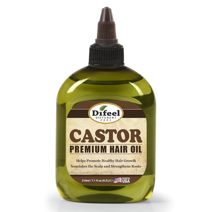 Aceite Capilar Difeel Castor Premium Natural 210ml