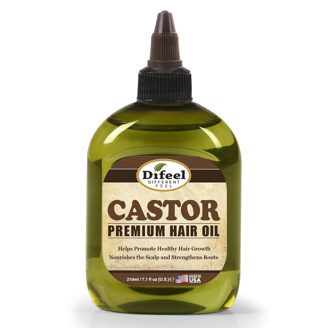 Aceite Capilar Difeel Castor Premium Natural 210 ml