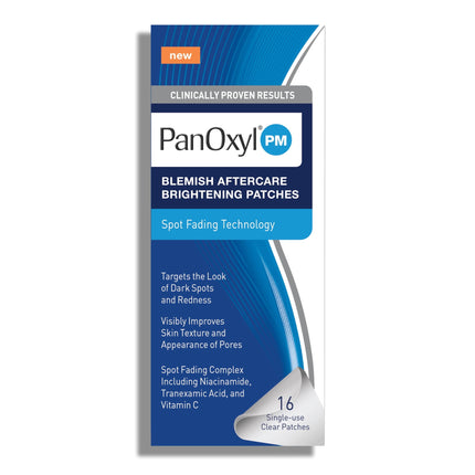 Parches iluminadores de imperfecciones PanOxyl de 16 quilates, veganos y sin látex