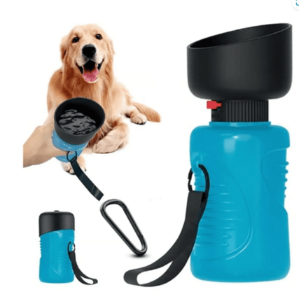Botella De Agua Para Perros Con Hebilla De Bucle 500 Ml