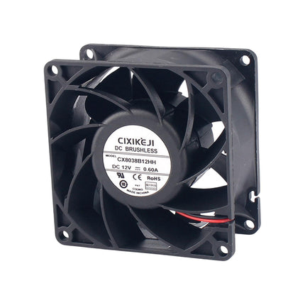 Ventilador Hidráulico De CC Para Refrigeración Por Escape De GPU, Servidor, Calentador, PC, CPU, Enfriador, 12 V