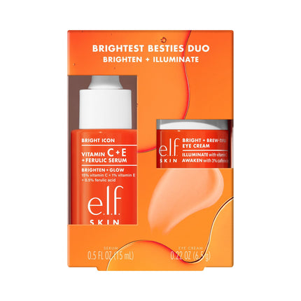 Set de cuidado de la piel e.l.f. SKIN Brightest Besties Duo Travel-Size