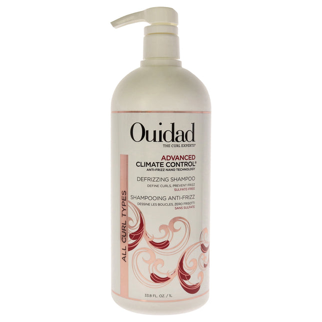 Shampoo Ouidad Antiencrespamiento De Control Climático Avanzado 1000ml Unisex