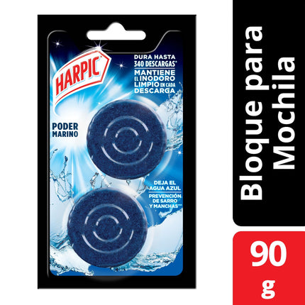 Pastilla para Inodoros Poder Marino Doypack, 2 Un