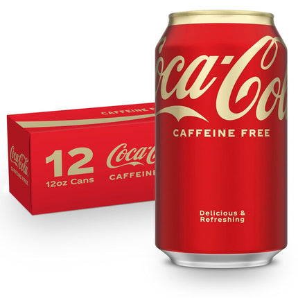 Coca Cola Sin Cafeína Lata 12 x 355 ml