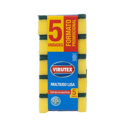 Esponja Lisa X5 Clásica, 5 Un