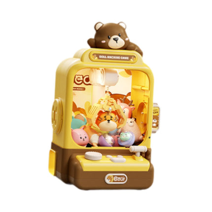 Máquina Expendedora De Dulces Con Forma De Garra Electrónica Para Niños De 3, 4, 5, 6, 7 Y 8 Años, Color Marrón