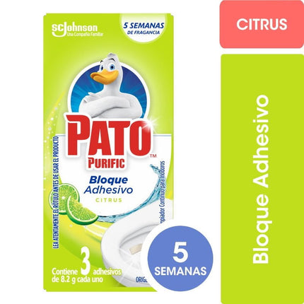 Limpiador Gel Adhesivo para Inodoros Citrus Sobre, 24.6 g