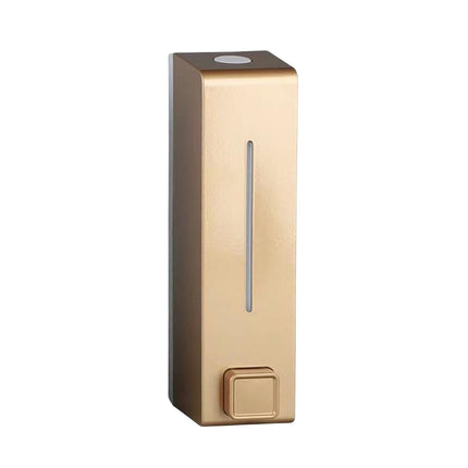 Dispensador De Jabón De 600 Ml Champú De Ducha De Baño Montado En La Pared Hotel Gold