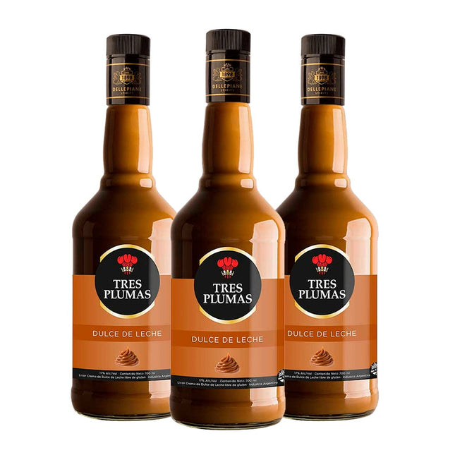 Pack X3 Cremas Dulce De Leche 700 Cc Sin Gluten