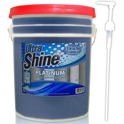 Detergente Líquido para Platos Ultra Fresh 18.9L Concentrado 3X Platinum