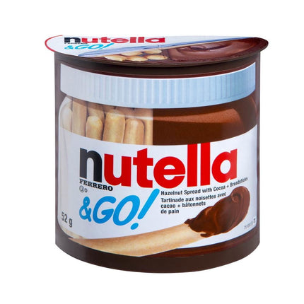 Crema de Avellana untable Nutella & Go, 52 g