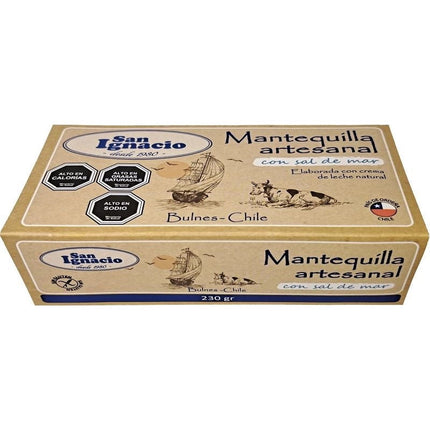 Mantequilla Sal De Mar Tradicional, 230 g - San Ignacio | Apishop