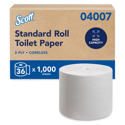 Papel higiénico Scott Professional Essential, 2 capas, 36 rollos