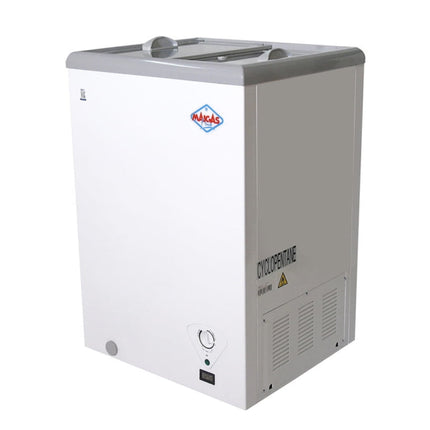 Freezer  Horizontal / Congelador Industrial D/Acción T/Vidrio 100 Lts. 100 Litros