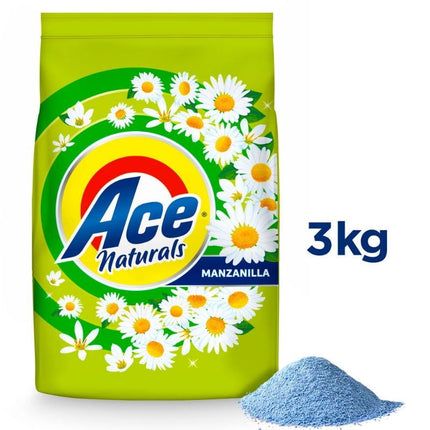 Detergente  Polvo  Manzanilla, 3 kg
