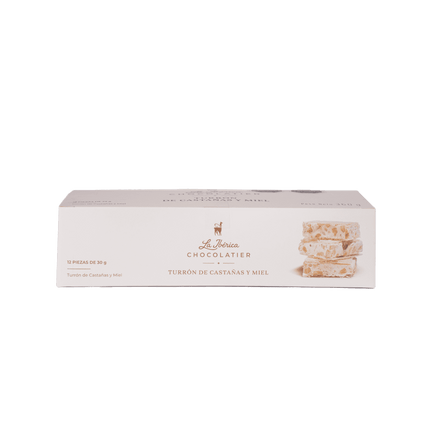 Pack X 12 Turrón De Castañas 30g La Ibérica