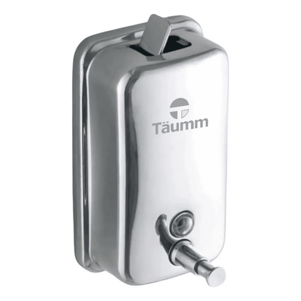 Dispensador Jabón Muro Acero Inoxidable 800 Ml Cromado Taumm