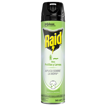 Insecticida Aerosol Mata Polillas, Aerosol 390 cc
