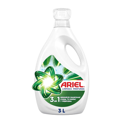 Detergente Líquido Limpieza Profunda Jabón 3 en 1, 3000 mL