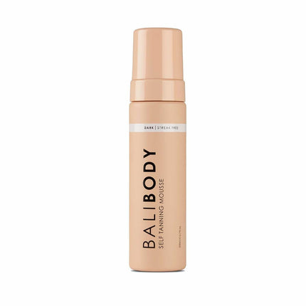 Mousse autobronceadora Bali Body Dark, 200 ml, vegana, libre de crueldad