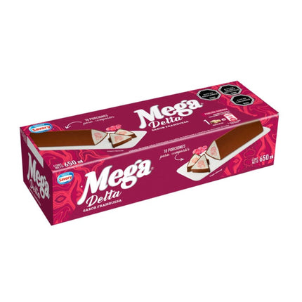 Postre Congelado Delta Frambuesa Caja, 650 ml - Savory | Apishop