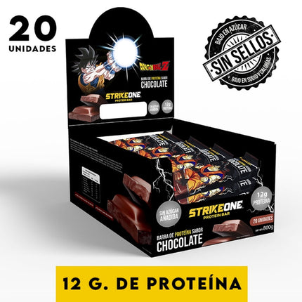 Barra de proteína, chocolate - 20 unidades - 40 g c/u - Goku