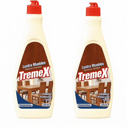 Pack x2 Lustra Muebles Tremex Tradicional 500 cc