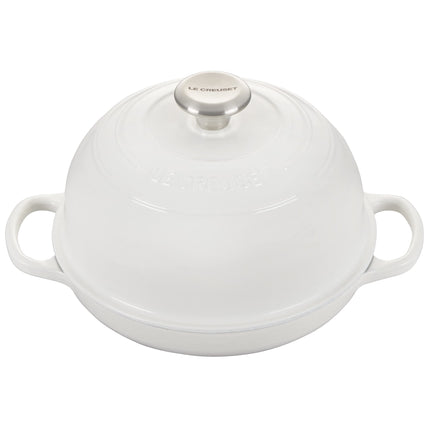 Horno de pan Le Creuset, hierro fundido esmaltado, blanco, 1,75 L