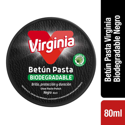 Betún para Calzado Pasta Negro Lata, 88 ml