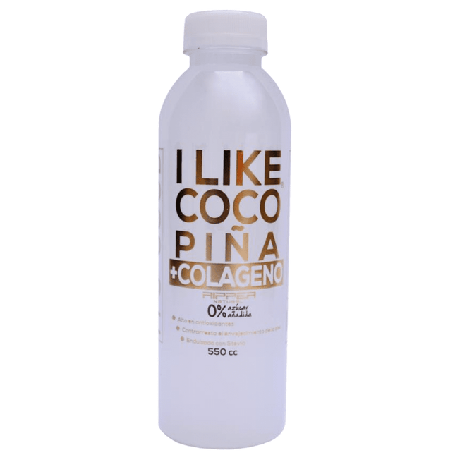 Jugo Natural Coco Piña + Colágeno 550cc